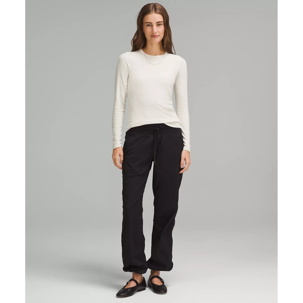 197-Lululemon-Hold Tight Long-Sleeve Shirt-Bone - Picture 2 of 6